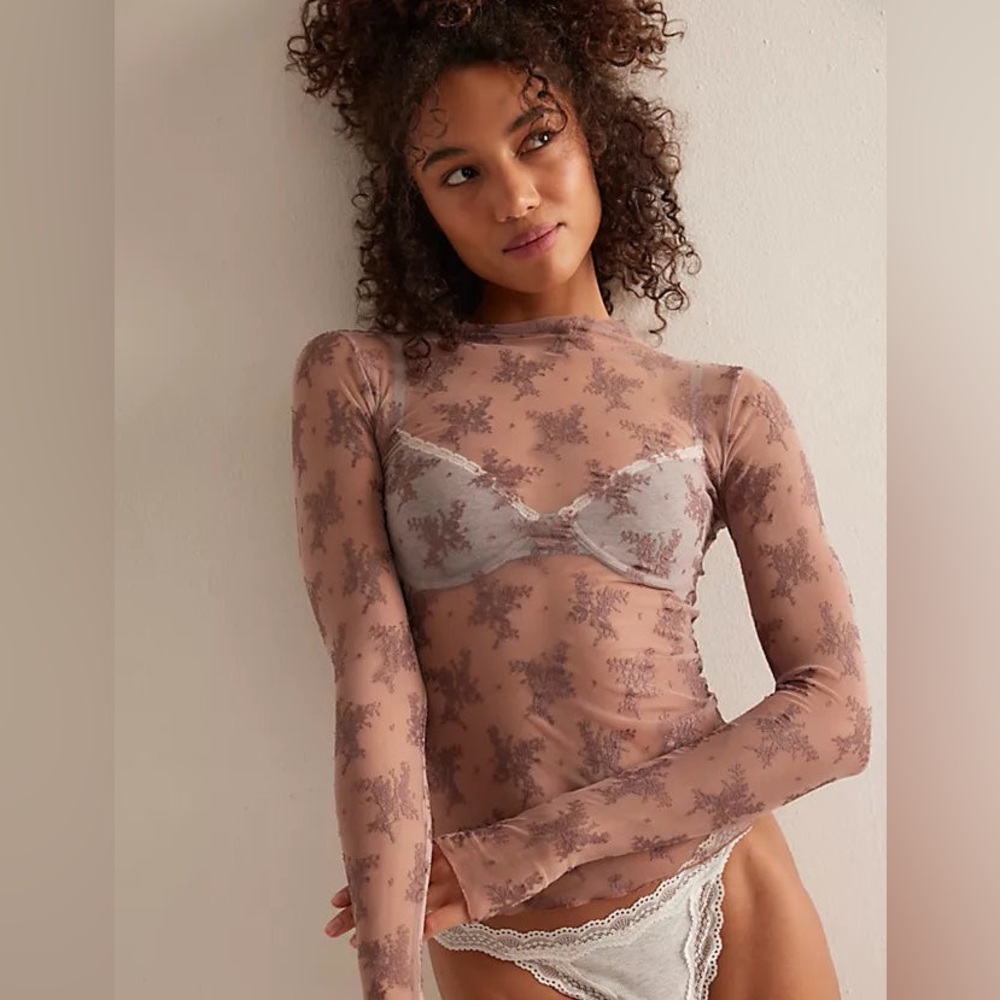 FREE PEOPLE Two tone lady lux  Size M